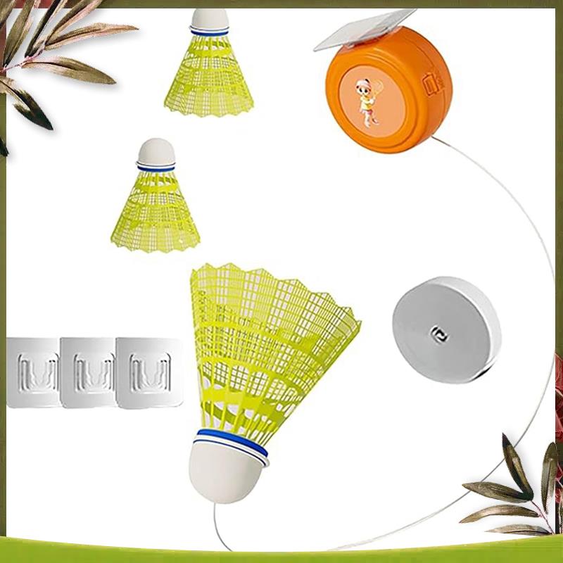 Badminton Rebound Trainer - أداة تدريب كرة الريشة، مجموعة أدوات