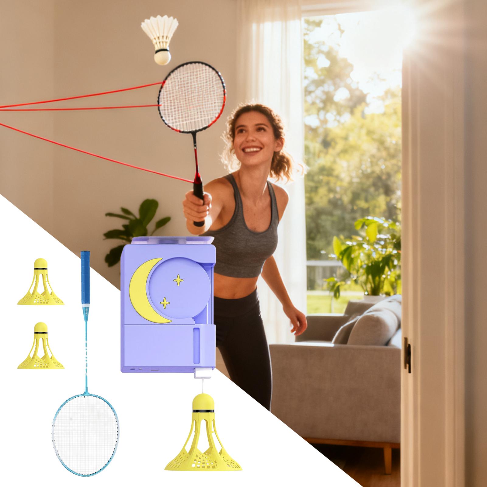 Badminton Rebound Trainer - مدرب كرة الريشة عن بعد لاصق