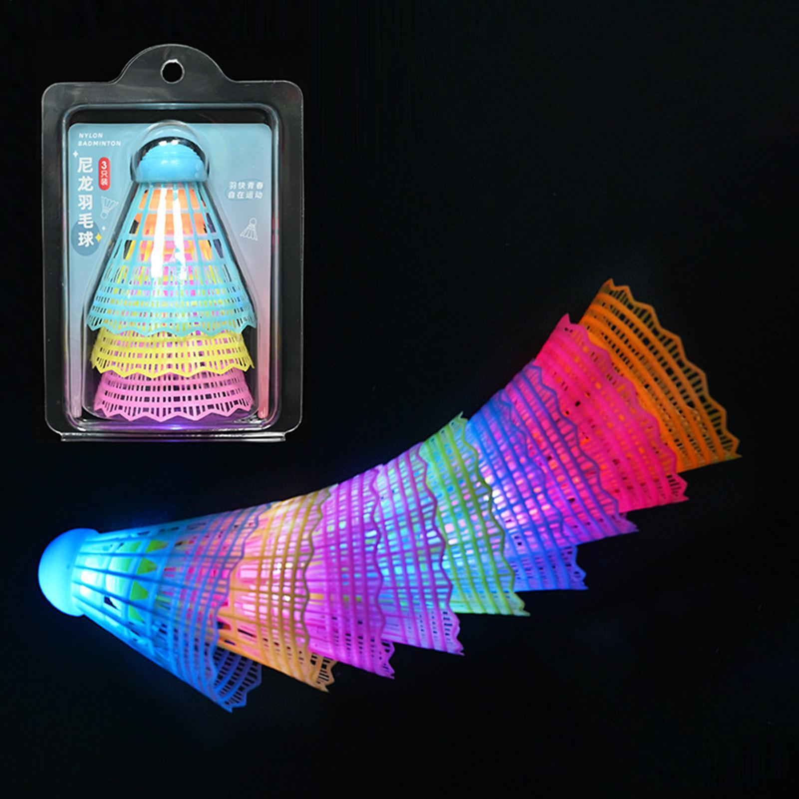Badminton Nylon Shuttlecock - 3 قطع من كرات الريشة الطائرة