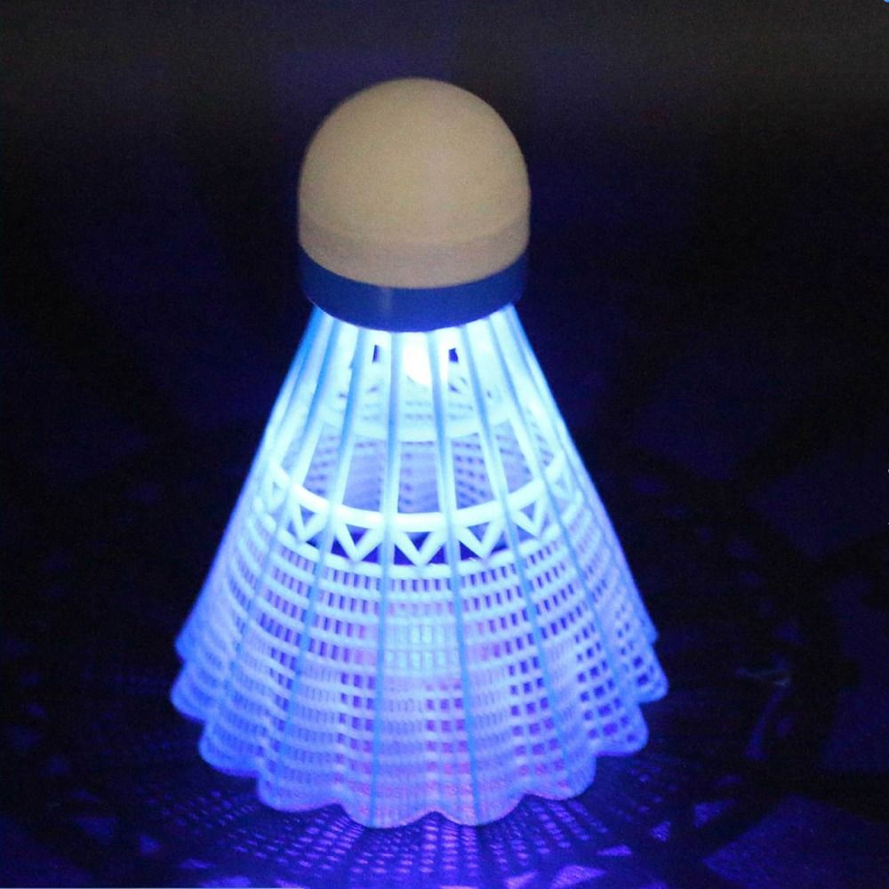 Badminton Nylon Shuttlecock - كرات بادمنتون مضيئة بتقنية LED، كرات