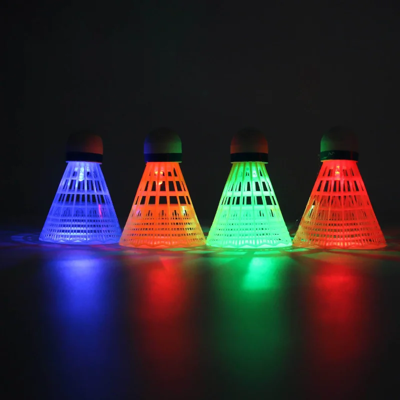 6 قطعة كرة الريشة Led تتوهج في - مراجعة Badminton Nylon Shuttlecock وسعره