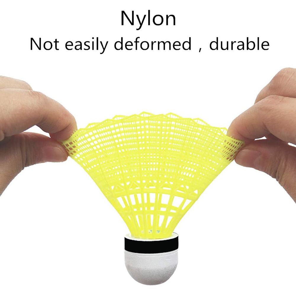 كرات الريشة الخضراء المحمولة ، - مراجعة Badminton Nylon Shuttlecock وسعره