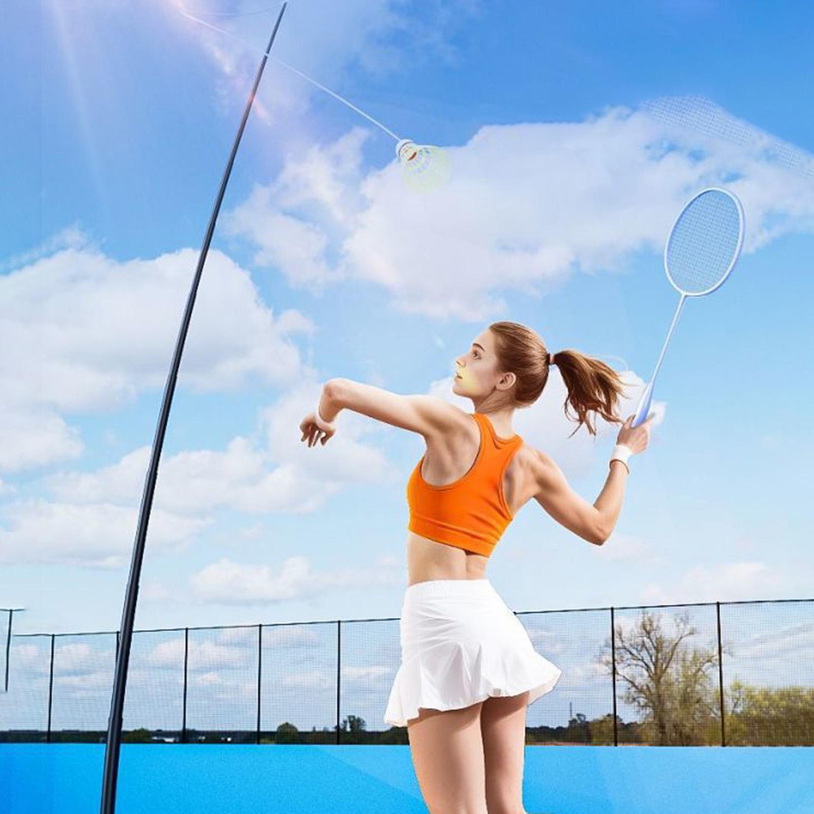 جهاز تدريب الريشة الطائرة الفر - مراجعة Badminton Rebound Trainer وسعره