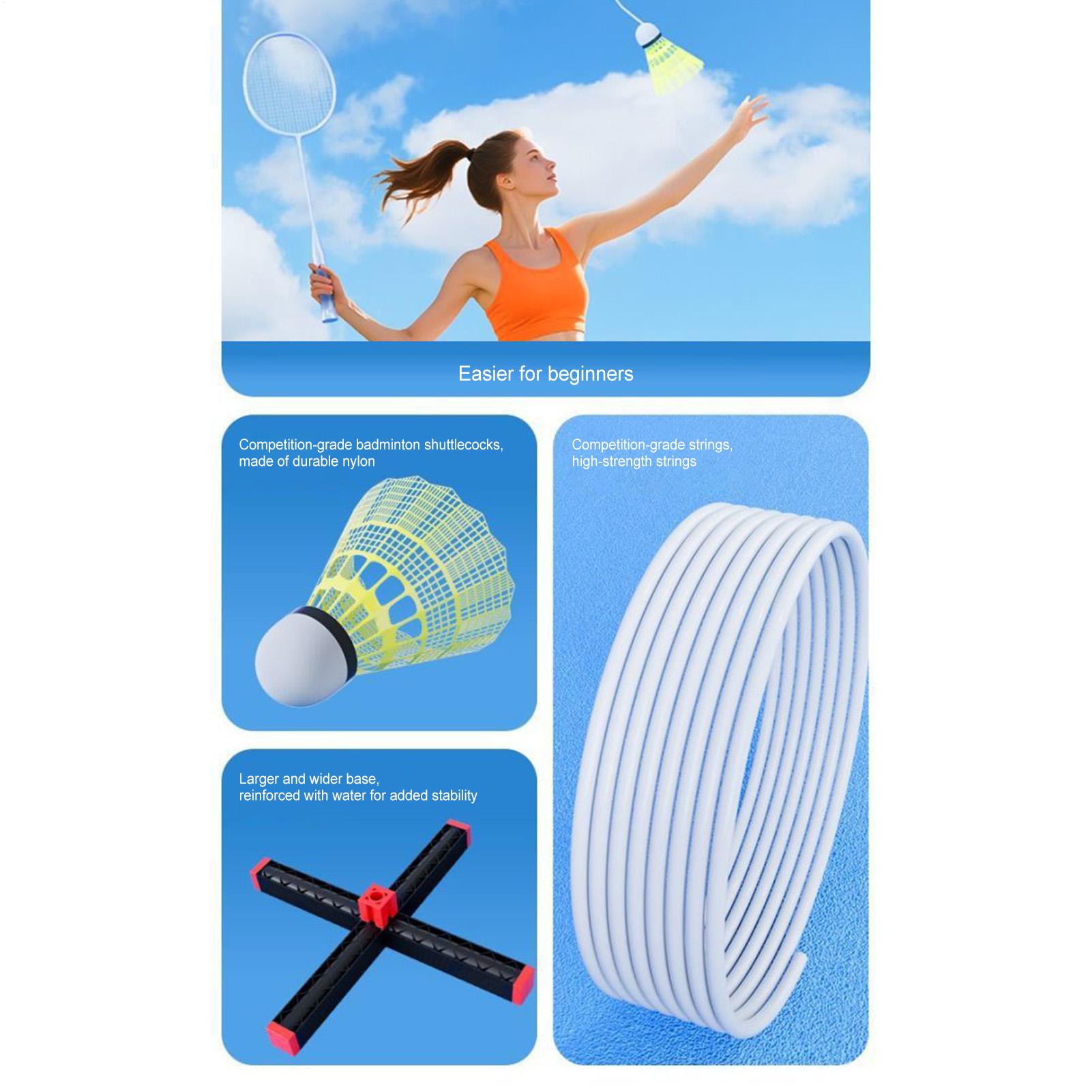 جهاز تدريب الريشة الطائرة الفر - مراجعة Badminton Rebound Trainer وسعره