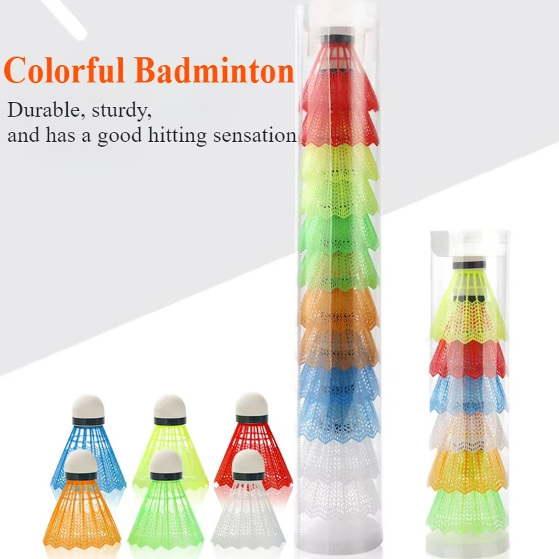 12 قطعة من كرات الريشة الطائرة - مراجعة Badminton Nylon Shuttlecock وسعره