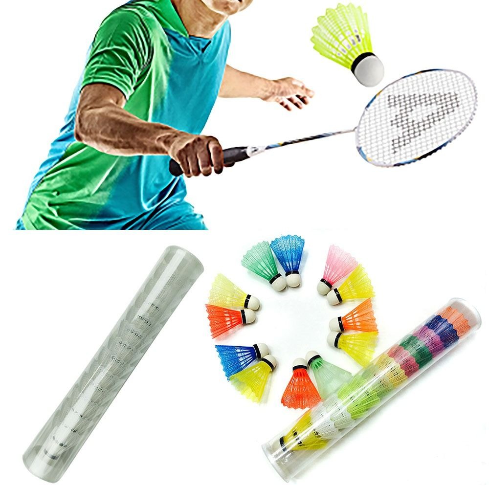 كرة فوم متعددة الألوان مقاومة  - مراجعة Badminton Nylon Shuttlecock وسعره