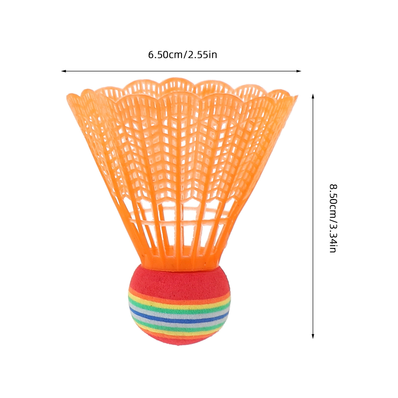 12 قطعة من كرات الريشة الملونة - مراجعة Badminton Nylon Shuttlecock وسعره