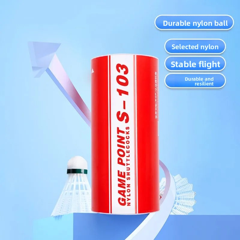 1 أنبوب يحتوي على 3 قطع من كرا - مراجعة Badminton Nylon Shuttlecock وسعره