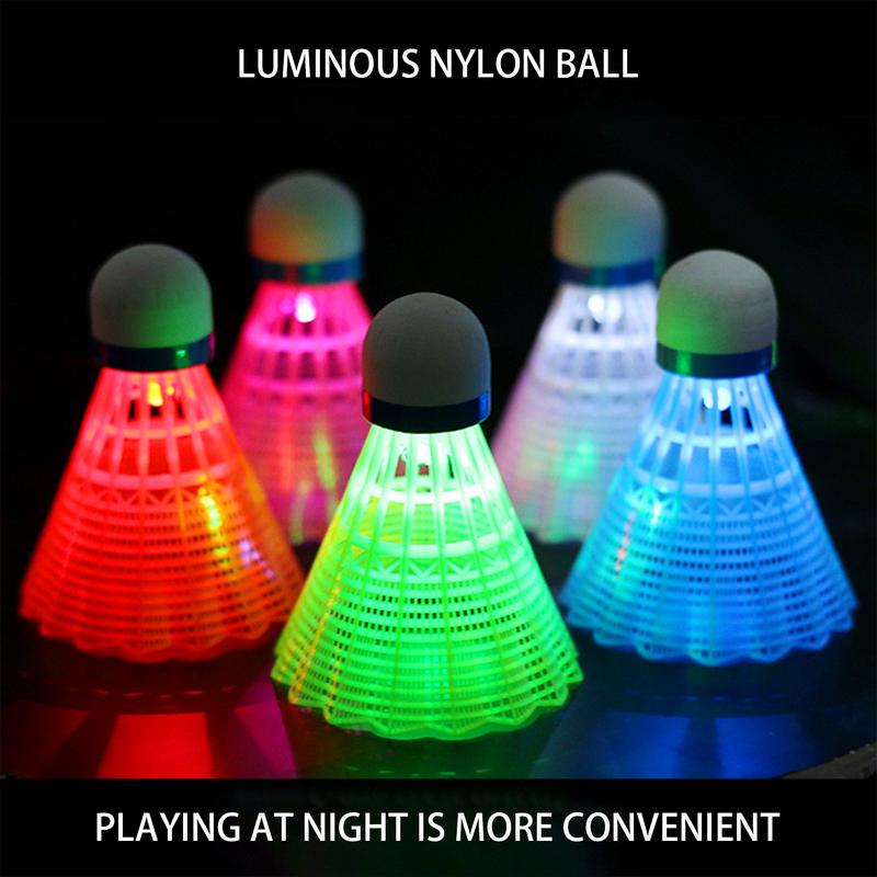 بقعة ضوء led الملونة لتنس الري - مراجعة Badminton Nylon Shuttlecock وسعره