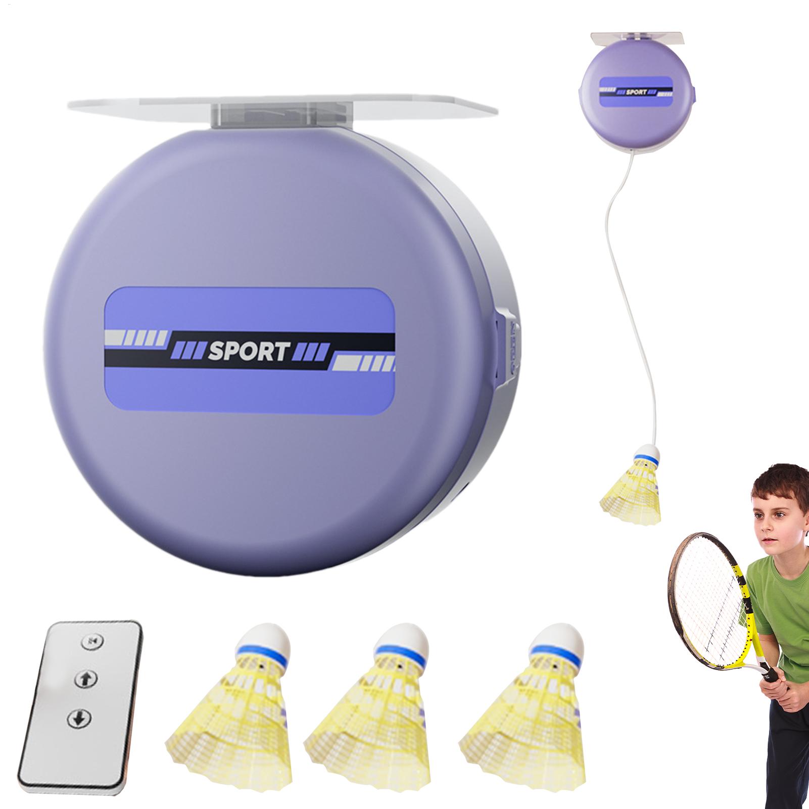 مدرب كرة الريشة المحمول، ممارس - مراجعة Badminton Rebound Trainer وسعره