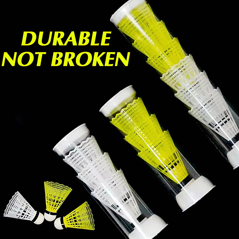 【W】1 قطعة من كرات الريشة الطائ - مراجعة Badminton Nylon Shuttlecock وسعره