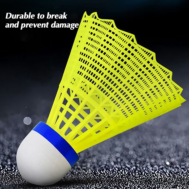 【W】1 قطعة من كرات الريشة الطائ - مراجعة Badminton Nylon Shuttlecock وسعره