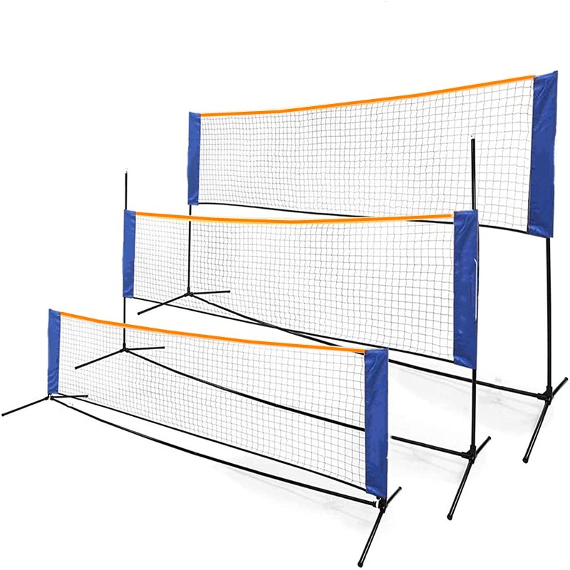 المحمولة قابل للتعديل ارتفاع ش - مراجعة Badminton Rebound Trainer وسعره